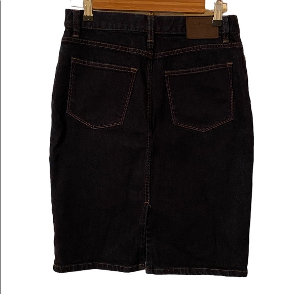 Ralph Lauren stretch denim skirt - Picture 2 of 8